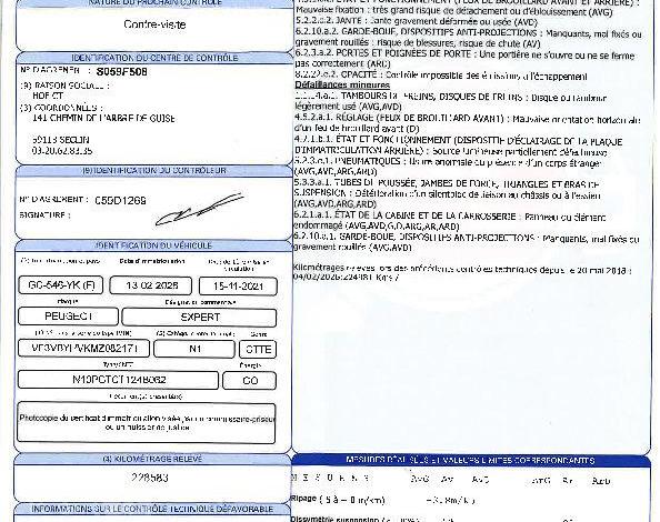 PEUGEOT EXPERT STANDARD 1,5 120CH ASPHALTE BLANC GC-546-YK