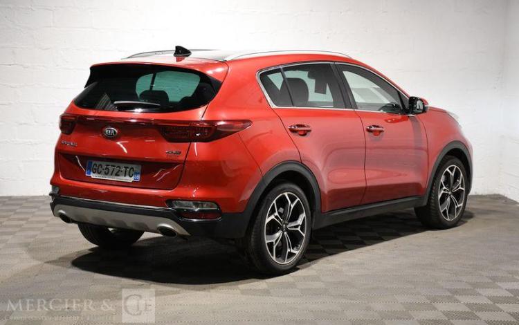 KIA SPORTAGE 1.6 CRDI 135ch MHEV GT LINE PREMIUM DCT ROUGE GC-572-TC