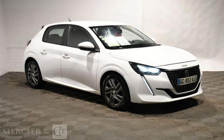 PEUGEOT 208 1.5 BLUEHDI 100ch ACTIVE BUSINESS BLANC GC-852-AJ