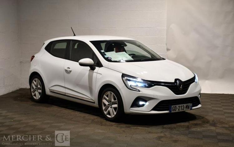 RENAULT CLIO V SOCIETE 1.6 E-TECH 140ch MHEV BUSINESS REVERSIBLE BVA BLANC GD-213-MW