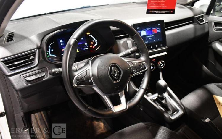 RENAULT CLIO V SOCIETE 1.6 E-TECH 140ch MHEV BUSINESS REVERSIBLE BVA BLANC GD-213-MW