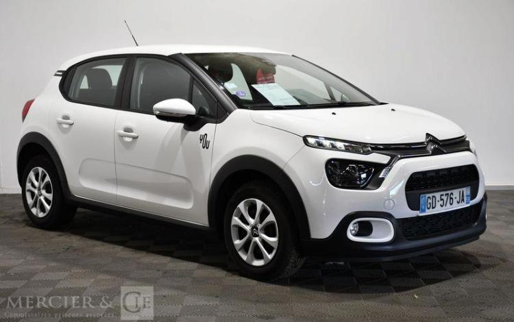CITROEN C3 1.2 PURETECH 80ch YOU BLANC GD-576-JA