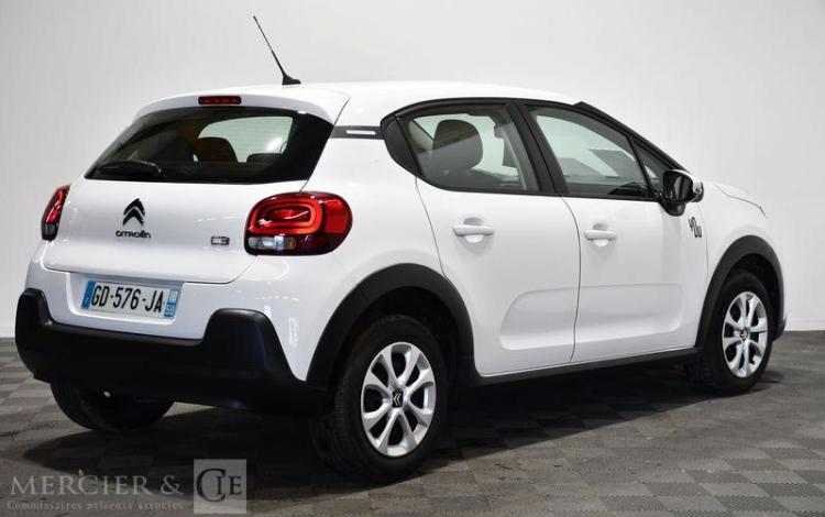 CITROEN C3 1.2 PURETECH 80ch YOU BLANC GD-576-JA