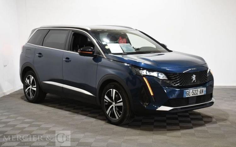 PEUGEOT 5008 SOCIETE 2.0 BLUEHDI 180ch GT EAT vente uniquement à pro BLEU GE-522-AN