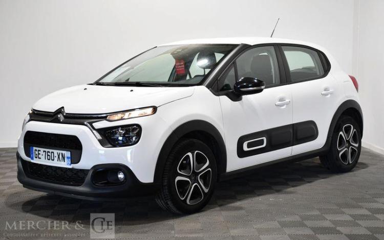 CITROEN C3 SOCIETE 1.6 BLUEHDI 100ch FEEL NAVI BLANC GE-760-XN