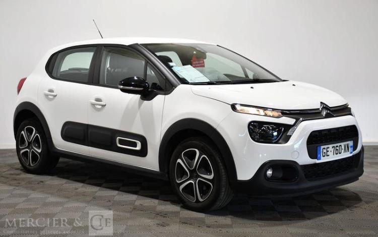 CITROEN C3 SOCIETE 1.6 BLUEHDI 100ch FEEL NAVI BLANC GE-760-XN