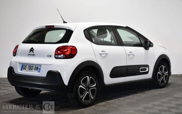 CITROEN C3 SOCIETE 1.6 BLUEHDI 100ch FEEL NAVI BLANC GE-760-XN