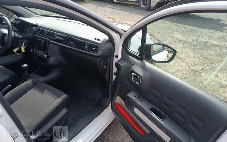 CITROEN C3 SOCIETE 1.6 BLUEHDI 100ch FEEL NAVI BLANC GE-760-XN