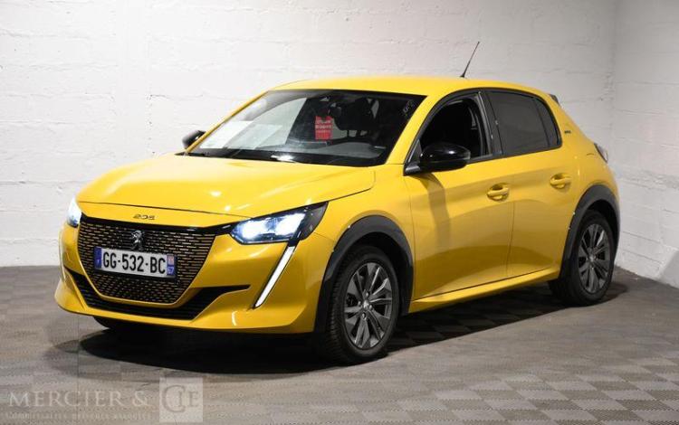 PEUGEOT e-208 135ch 50KWH STYLE JAUNE GG-532-BC