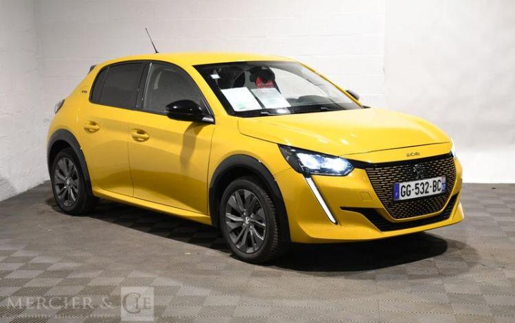 PEUGEOT e-208 135ch 50KWH STYLE JAUNE GG-532-BC