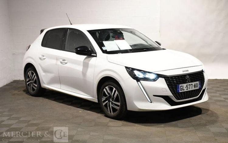 PEUGEOT 208 1.2 PURETECH 100ch ALLURE PACK EAT BLANC GL-577-WA