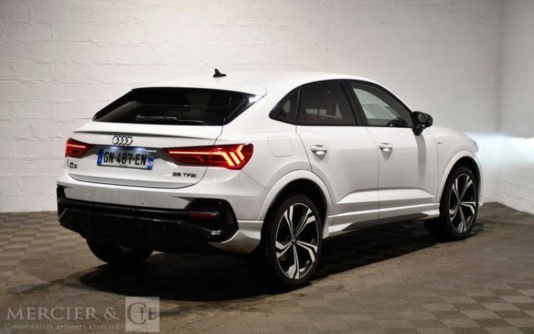 AUDI Q3 SPORTBACK 1.5 35 TFSI 150ch S-LINE S-TRONIC BLANC GN-487-EN
