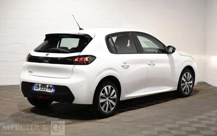 PEUGEOT 208 1.2 PURETECH 100ch ACTIVE PACK BLANC GN-533-MW