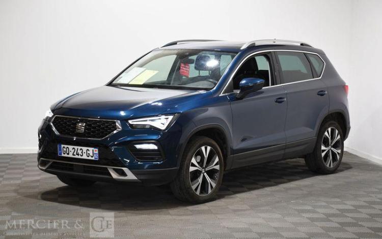 SEAT ATECA STYLE 1,0 TSI 110CH BVM6 BLEU GQ-243-GJ