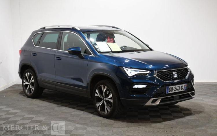 SEAT ATECA STYLE 1,0 TSI 110CH BVM6 BLEU GQ-243-GJ