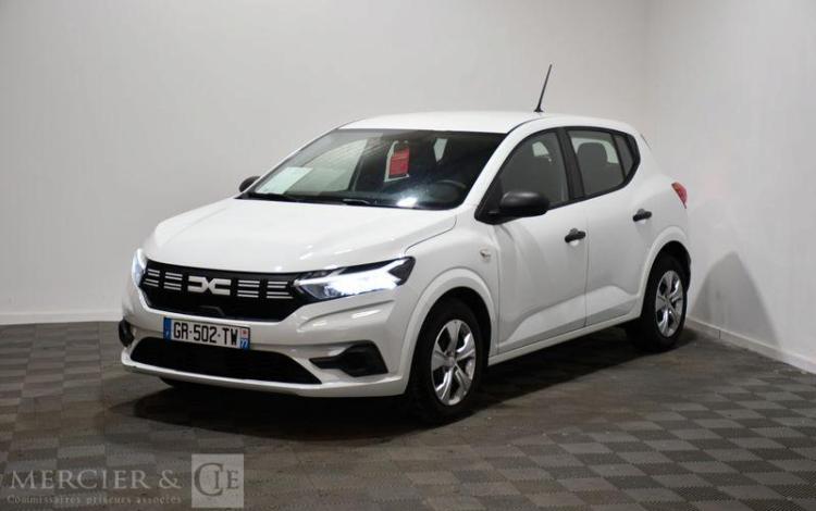 DACIA SANDERO 1.0 SCE 65ch ESSENTIAL BLANC GR-502-TW