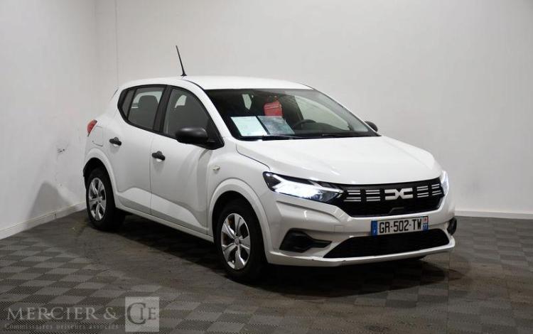 DACIA SANDERO 1.0 SCE 65ch ESSENTIAL BLANC GR-502-TW