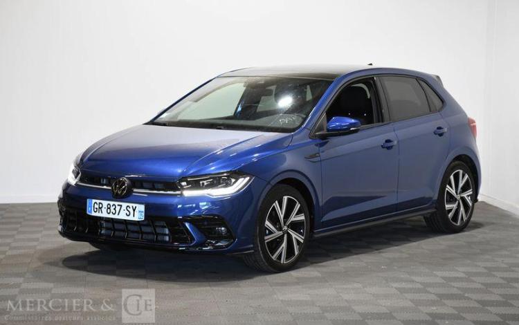VOLKSWAGEN POLO 1.0 TSI 110ch R-LINE DSG BLEU GR-837-SY