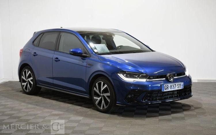 VOLKSWAGEN POLO 1.0 TSI 110ch R-LINE DSG BLEU GR-837-SY