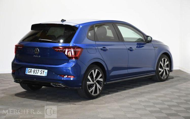 VOLKSWAGEN POLO 1.0 TSI 110ch R-LINE DSG BLEU GR-837-SY