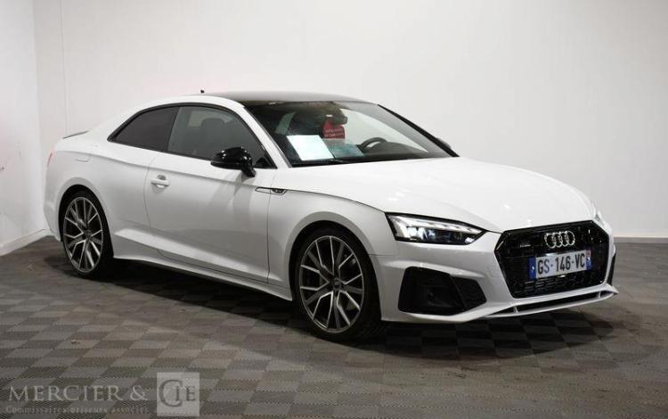 AUDI A5 COUPE 40 TFSI 205CH HYBRID S-EDITION COMPETITION QUATTRO BVA BLANC GS-146-VC