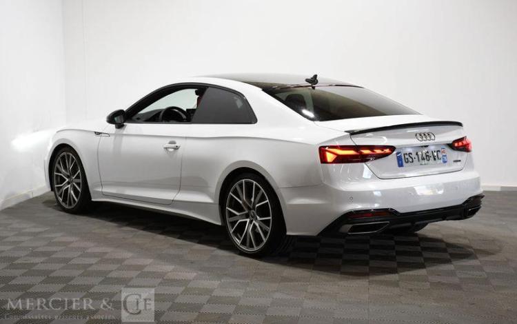 AUDI A5 COUPE 40 TFSI 205CH HYBRID S-EDITION COMPETITION QUATTRO BVA BLANC GS-146-VC