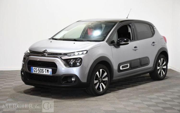 CITROEN C3 PURETECH 110CH BOITE AUTO GRIS GS-506-TM