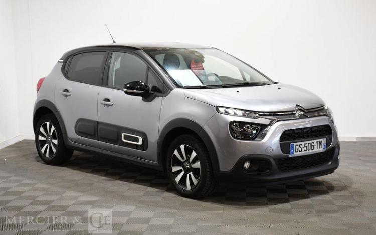 CITROEN C3 PURETECH 110CH BOITE AUTO GRIS GS-506-TM