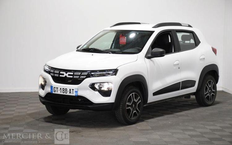 DACIA SPRING 45ch 27.4KWH ACHAT-INTEGRAL ESSENTIAL BLANC GT-188-AT