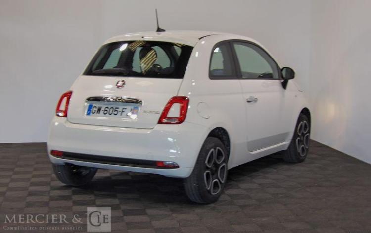 FIAT 500 1.0 MHEV 70CH CLUB BSG BLANC GW-605-FJ