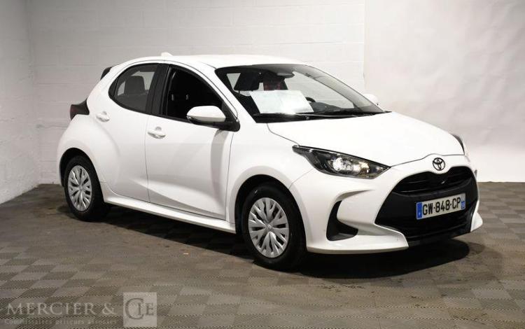 TOYOTA YARIS 1.5 114ch MHEV DYNAMIC BVA BLANC GW-848-CP