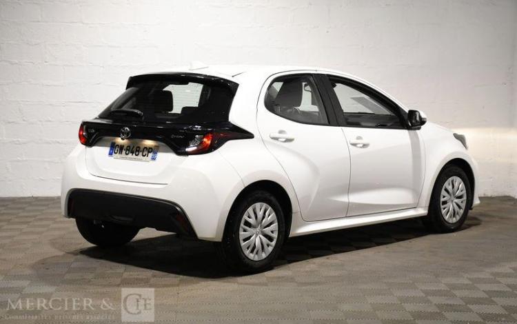 TOYOTA YARIS 1.5 114ch MHEV DYNAMIC BVA BLANC GW-848-CP