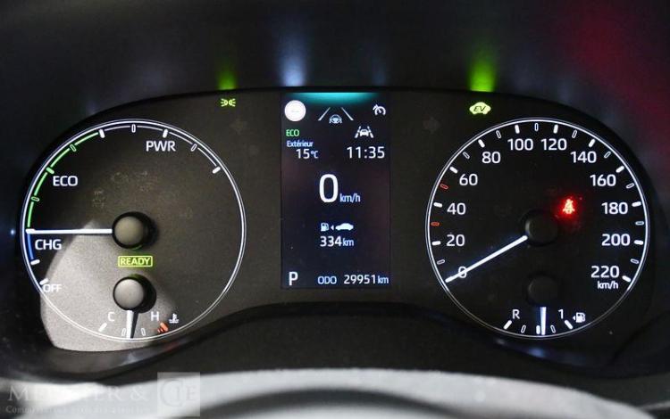 TOYOTA YARIS 1.5 114ch MHEV DYNAMIC BVA BLANC GW-848-CP