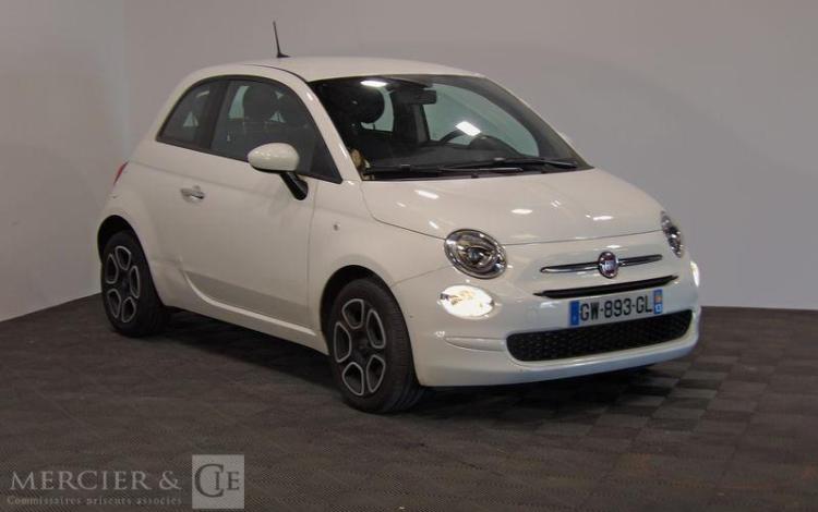 FIAT 500 1.0 MHEV 70ch CLUB BSG BLANC GW-893-GL
