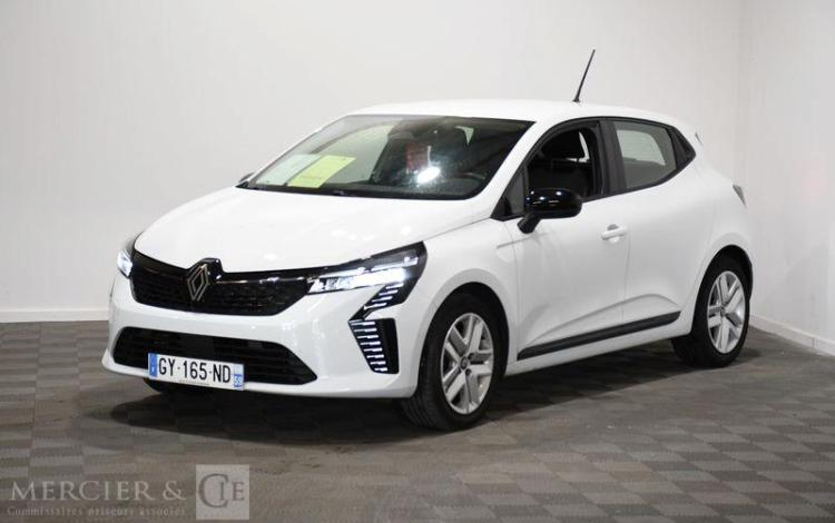RENAULT CLIO V 1.6 E-TECH 145ch MHEV EVOLUTION REVERSIBLE BVA BLANC GY-165-ND
