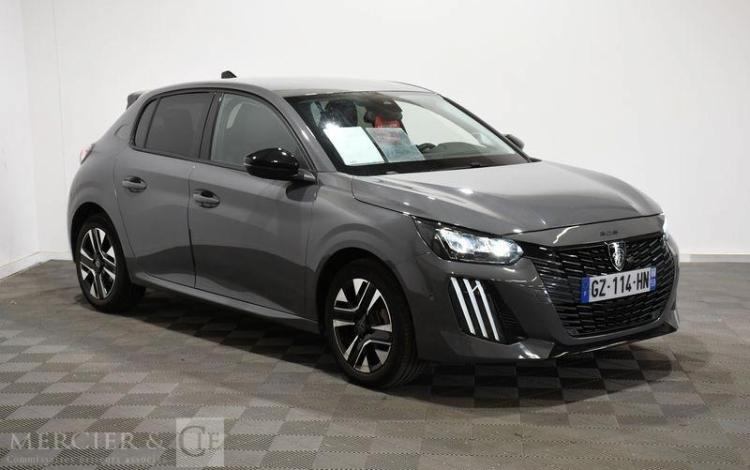 PEUGEOT 208 1.2 100ch MHEV ALLURE E-DCS6 GRIS GZ-114-HN
