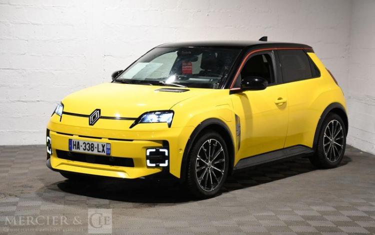 RENAULT 5 E-TECH ELECTRIQUE 150ch 52KWH AUTONOMIE-CONFORT ICONIC CINQ JAUNE HA-338-LX