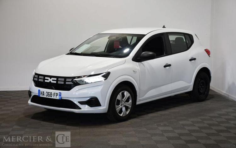 DACIA SANDERO 1.0 SCE 65ch ESSENTIAL BLANC HA-368-FP