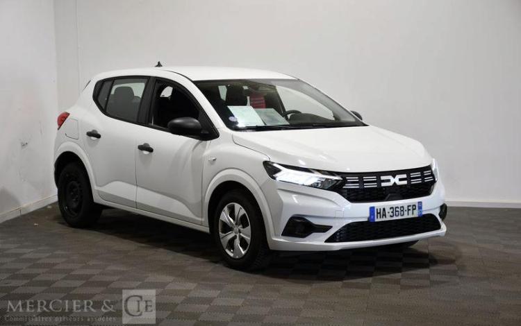 DACIA SANDERO 1.0 SCE 65ch ESSENTIAL BLANC HA-368-FP