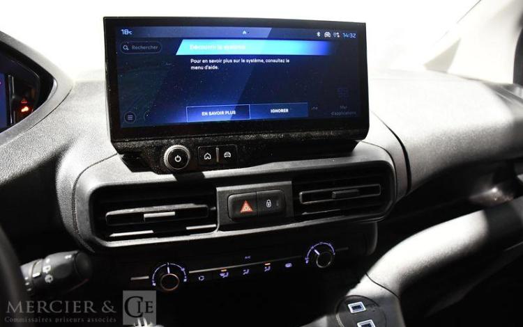 PEUGEOT PARTNER 1.5 BLUEHDI 100ch 650KG L1 M BLANC HB-948-HX