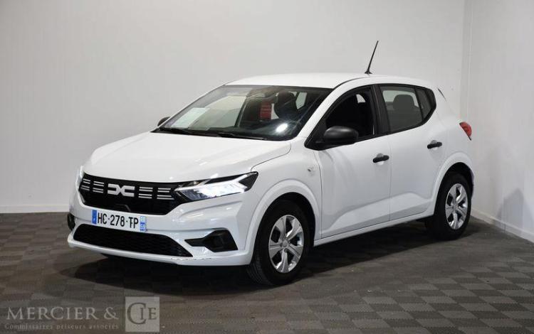 DACIA SANDERO 1.0 SCE 65ch ESSENTIAL BLANC HC-278-TP