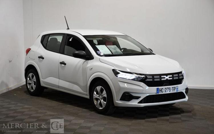 DACIA SANDERO 1.0 SCE 65ch ESSENTIAL BLANC HC-278-TP