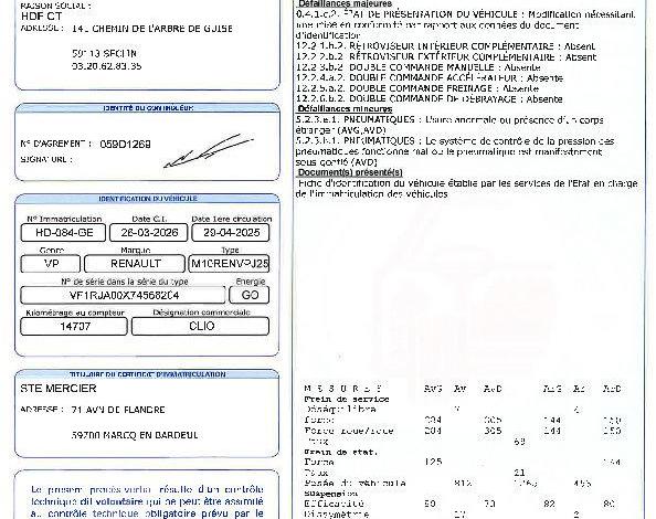 RENAULT CLIO AUTO-ECOLE BLUE DCI 100 GRIS HD-084-GE