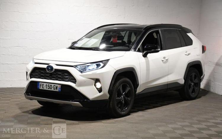 TOYOTA RAV4 2.5 218ch MHEV COLLECTION BVA BLANC FE-150-GW