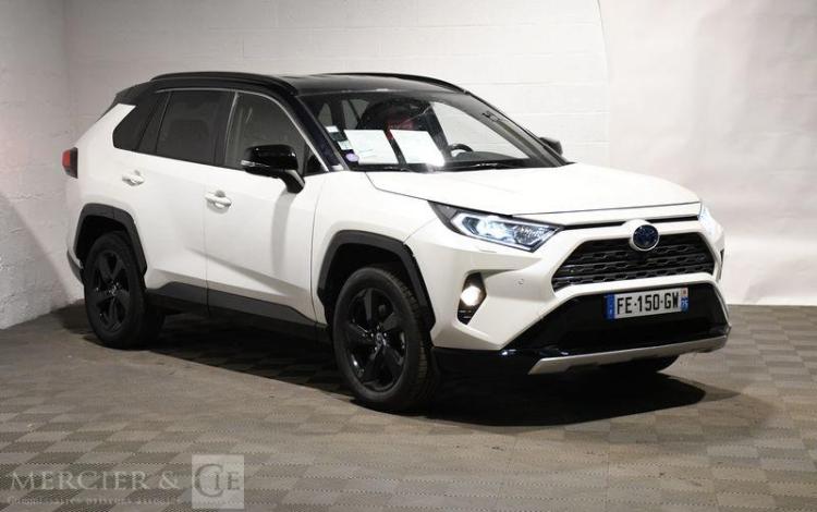 TOYOTA RAV4 2.5 218ch MHEV COLLECTION BVA BLANC FE-150-GW