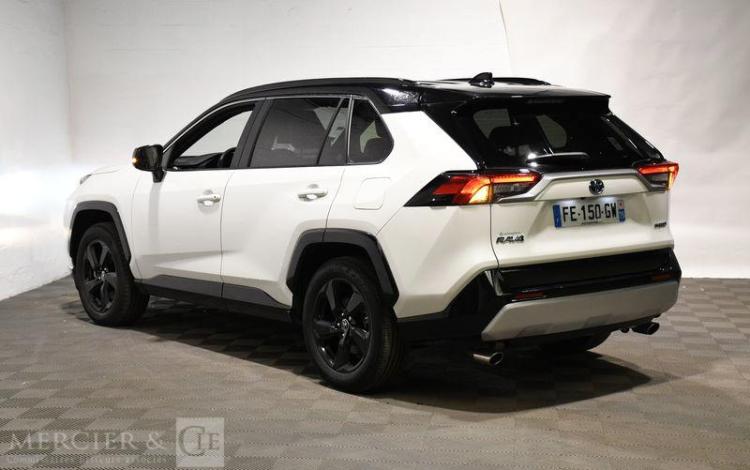 TOYOTA RAV4 2.5 218ch MHEV COLLECTION BVA BLANC FE-150-GW