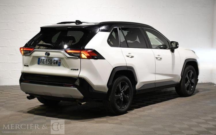 TOYOTA RAV4 2.5 218ch MHEV COLLECTION BVA BLANC FE-150-GW