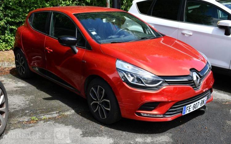 RENAULT CLIO IV 1.5 DCI 75ch LIMITED ROUGE FE-907-BN