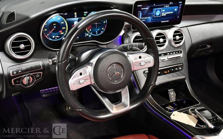 MERCEDES CLASSE C CABRIOLET 2.0 220D 195ch AMG LINE 9G-TRONIC BLANC FH-097-ST