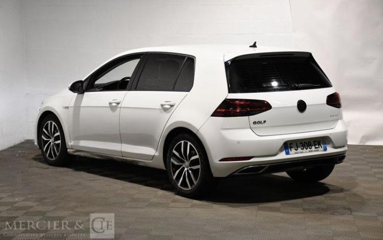 VOLKSWAGEN GOLF VII 1.5 TSI 130ch BLUEMOTION CARAT DSG BLANC FJ-308-EK